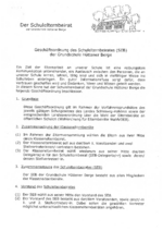Geschäftsordnung des Schulelternbeirats